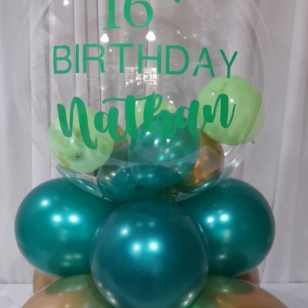 Balloon table topper