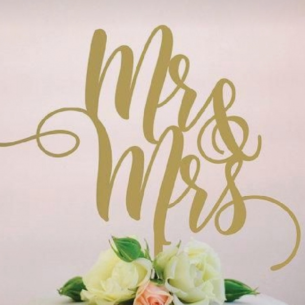 Glittered cake topper(cardstock)