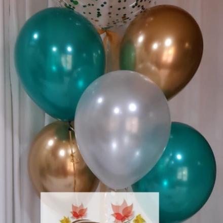 Helium balloon arrangement